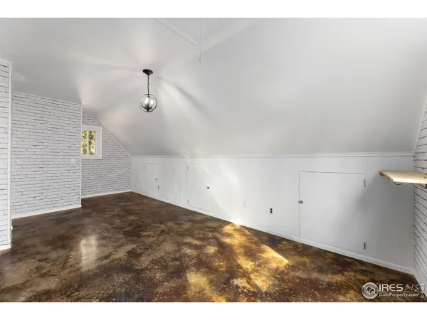 a view of empty room