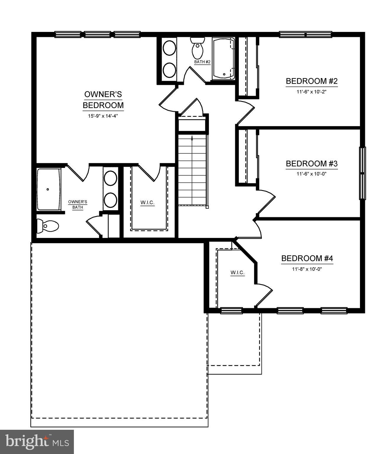 5893 Buchanan Drive Mercersburg, PA 17236 - Photo 3 of 4 a picture of a white and white walls