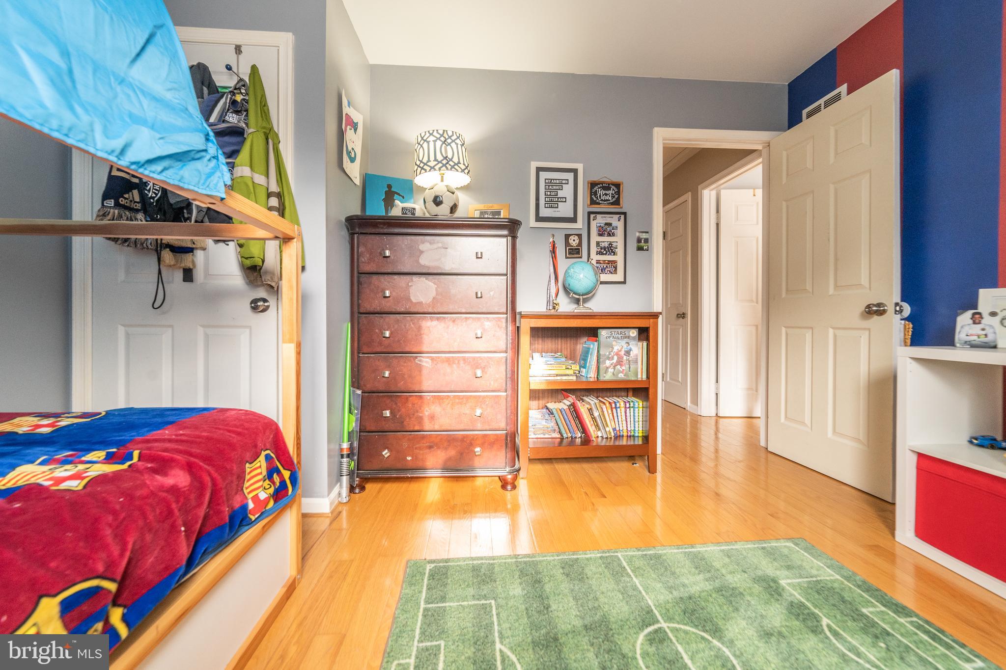 811 Pine Road Wallingford, PA 19086 - Photo 23 of 41 a bedroom with a bed and a view of walk in closet