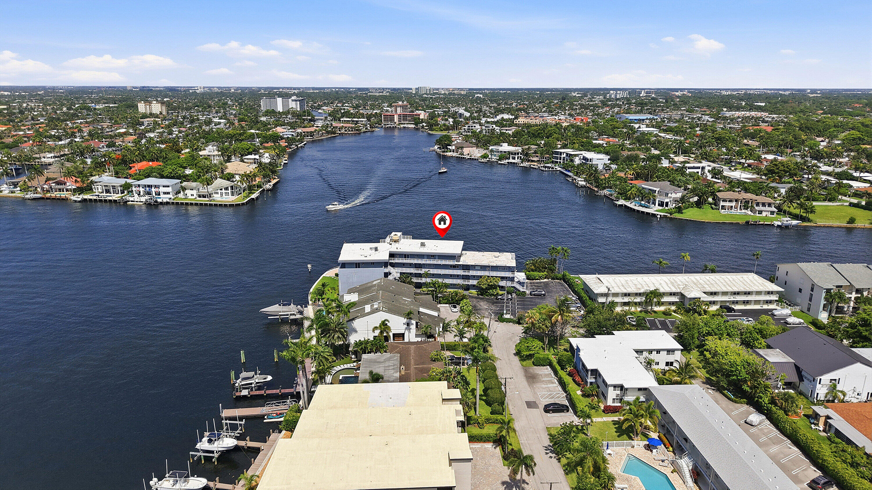 1201 South Riverside Drive, Unit 306 Pompano Beach, FL 33062 - Photo 48 of 53 45_aerial view