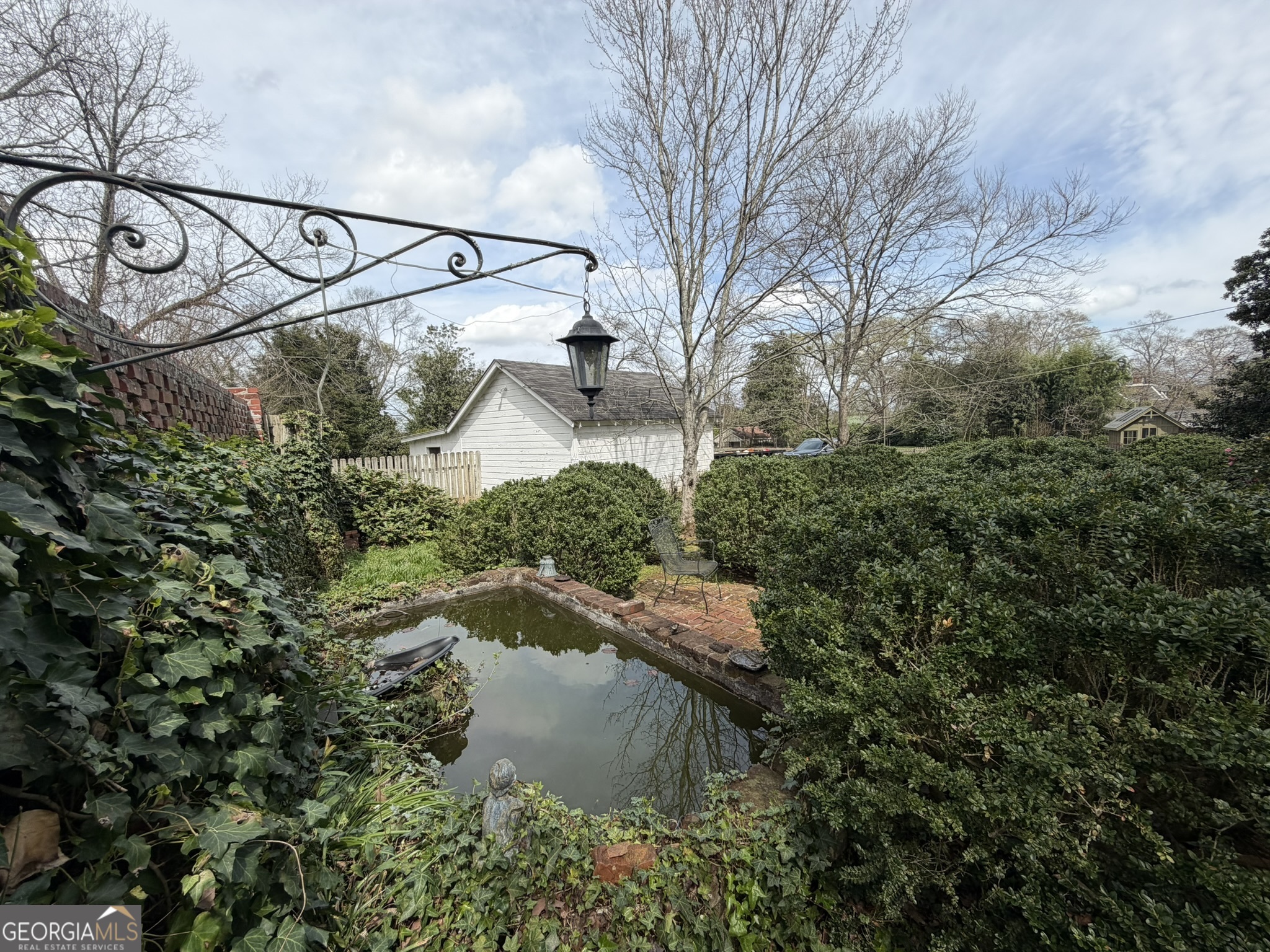 217 East 10th Street Rome, GA 30161 - Photo 4 of 54 water feature in the boxwood gardens