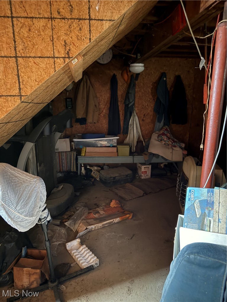 15639 Grove Road Southwest Port Washington, OH 43837 - Photo 27 of 31 View of unfinished attic