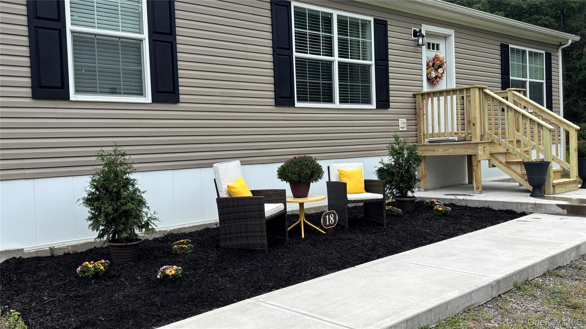 Entrance to property