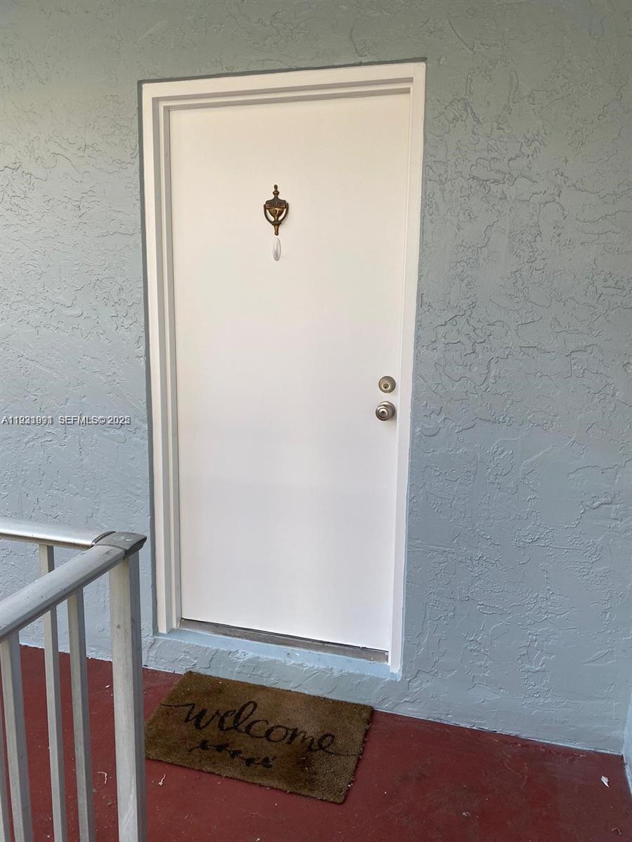 a view of an entryway