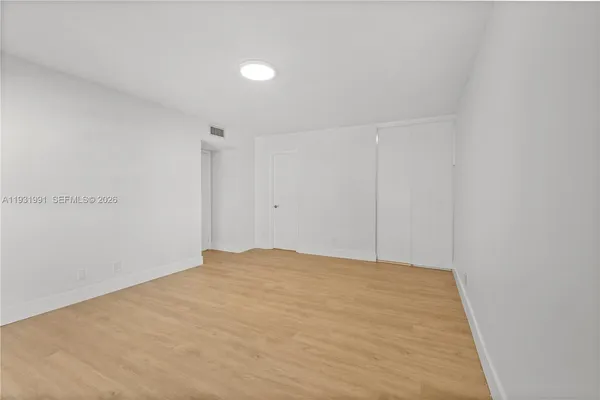 a view of empty room