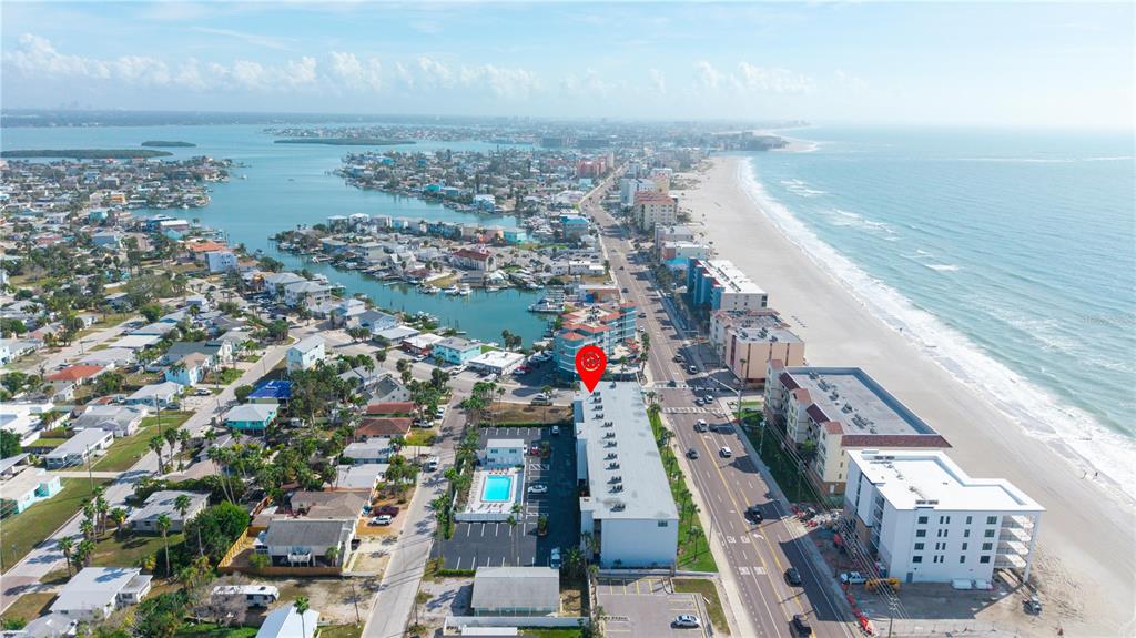 14001 Gulf Boulevard, Unit 201 Madeira Beach, FL 33708 - Photo 32 of 36 a view of city and ocean