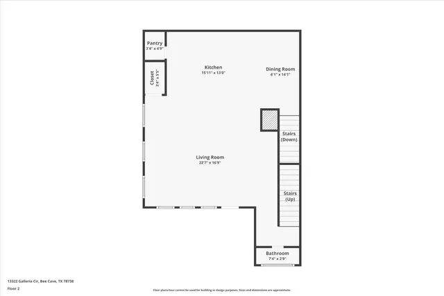 a picture of a floor plan