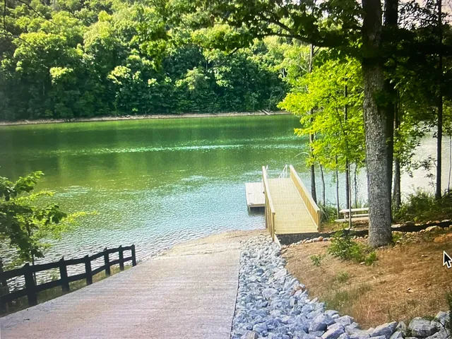 a view of a park with slide