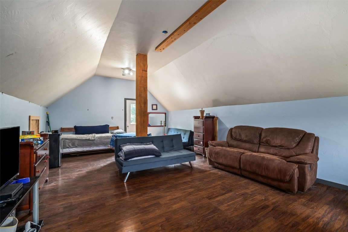 29195 River Drive Clark, CO 80428 - Photo 32 of 36 a living room with furniture and a flat screen tv