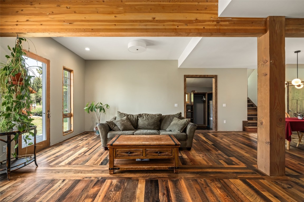 29195 River Drive Clark, CO 80428 - Photo 6 of 36 a living room with furniture and a rug