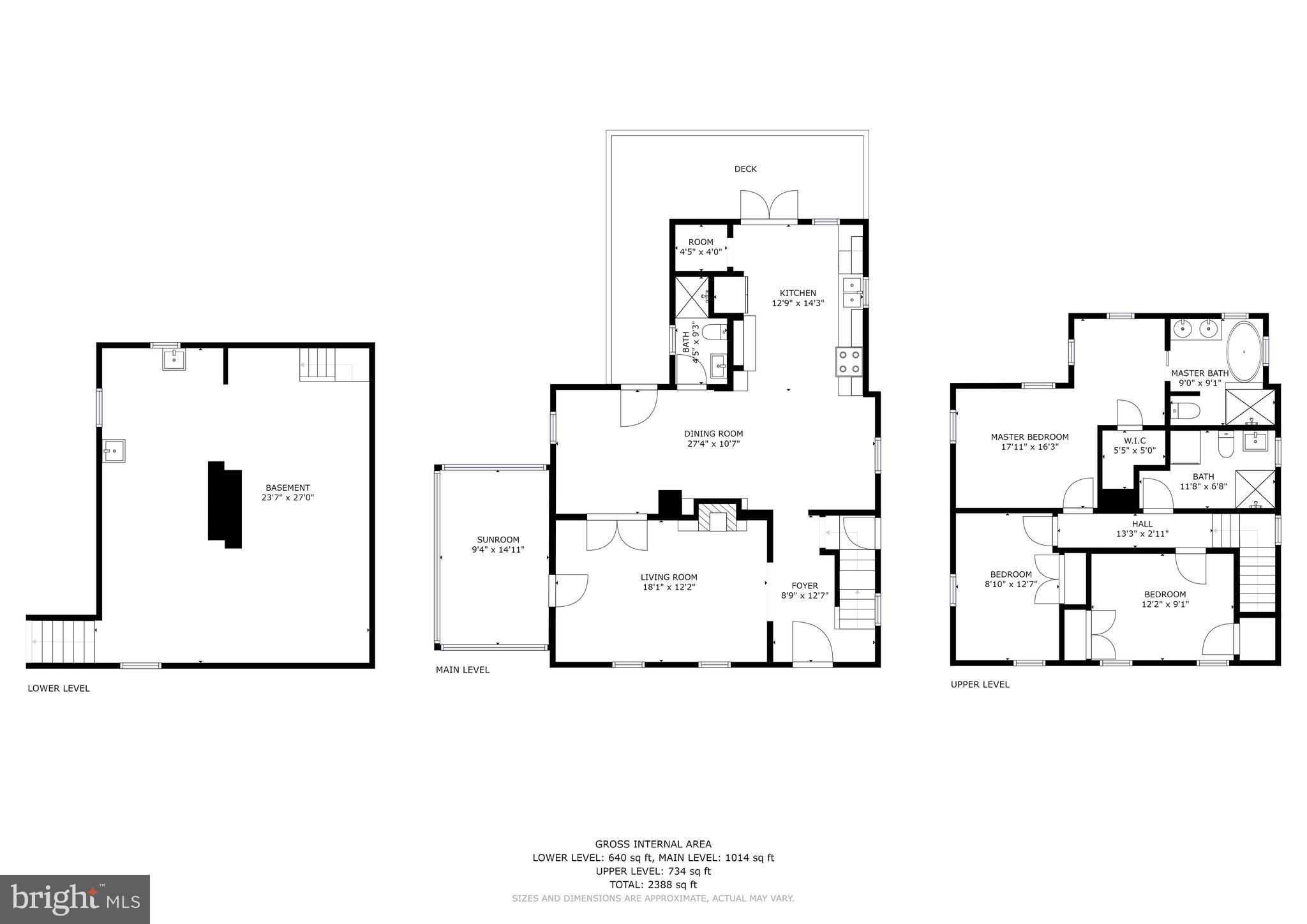 11858 Frederick Road Ellicott City, MD 21042 - Photo 35 of 35 Floor Plans