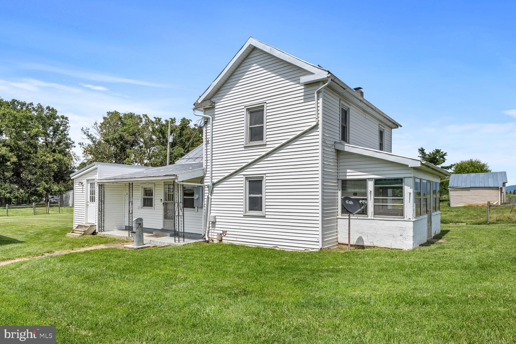 1275 Georgetown Road Mount Jackson, VA 22842 - Photo 8 of 45 a front view of house with yard and green space