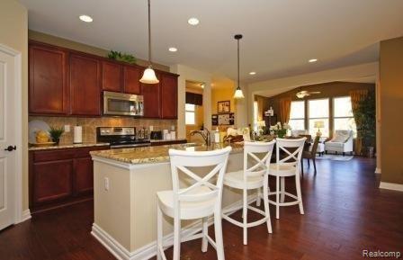 1683 Steeple Chase Road Canton, MI 48188 - Photo 15 of 25 Ex Saratoga14 Kitchen & Sunroom.