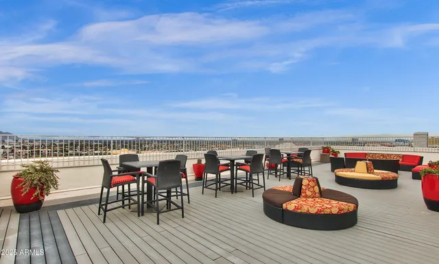 a view of a living room and a kitchen