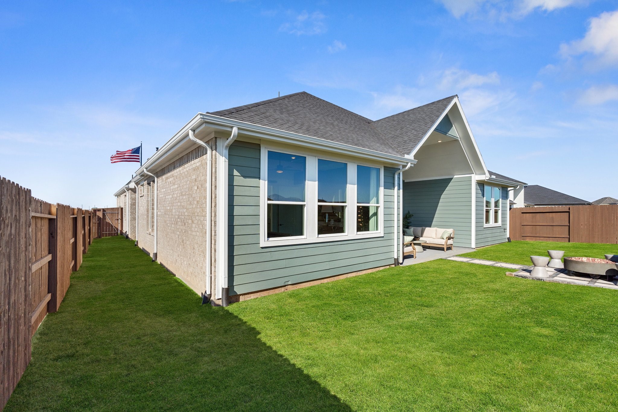 327 Afton Drive Rosenberg, TX 77471 - Photo 45 of 48 Photos are REPRESENTATIVE of the home /floor plan and are NOT of the actual home. Selections, features, and room options may vary. For more info, contact Chesmar Homes.