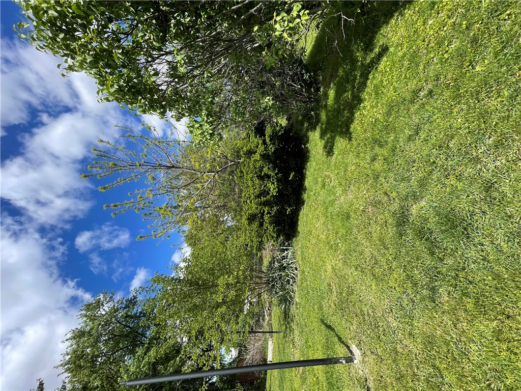 360 Ridge Street Piqua, OH 45356 - Photo 44 of 46 Lush green lawn under a vibrant blue sky with scattered clouds and natural foliage.