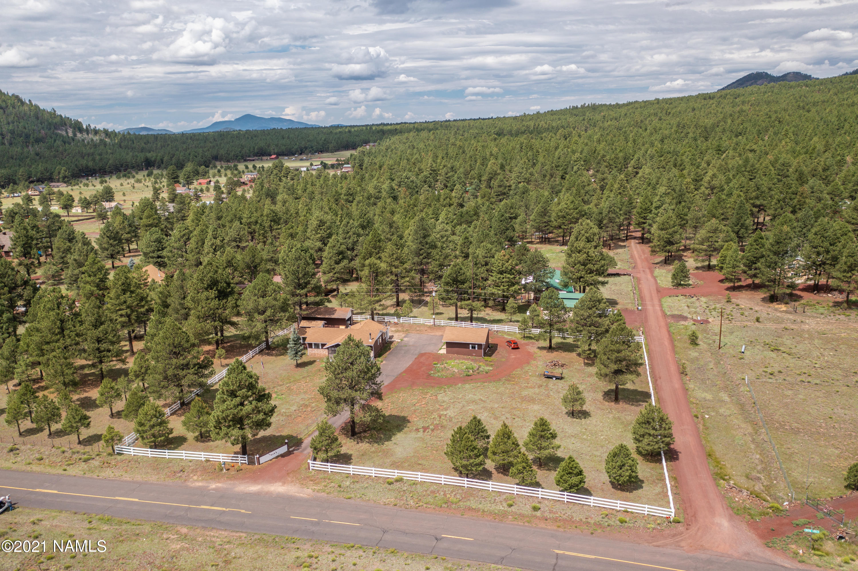 4200 North Spring Valley Road North Parks, AZ 86018 - Photo 6 of 24 1 Acre Fenced Home Garage RV and plenty