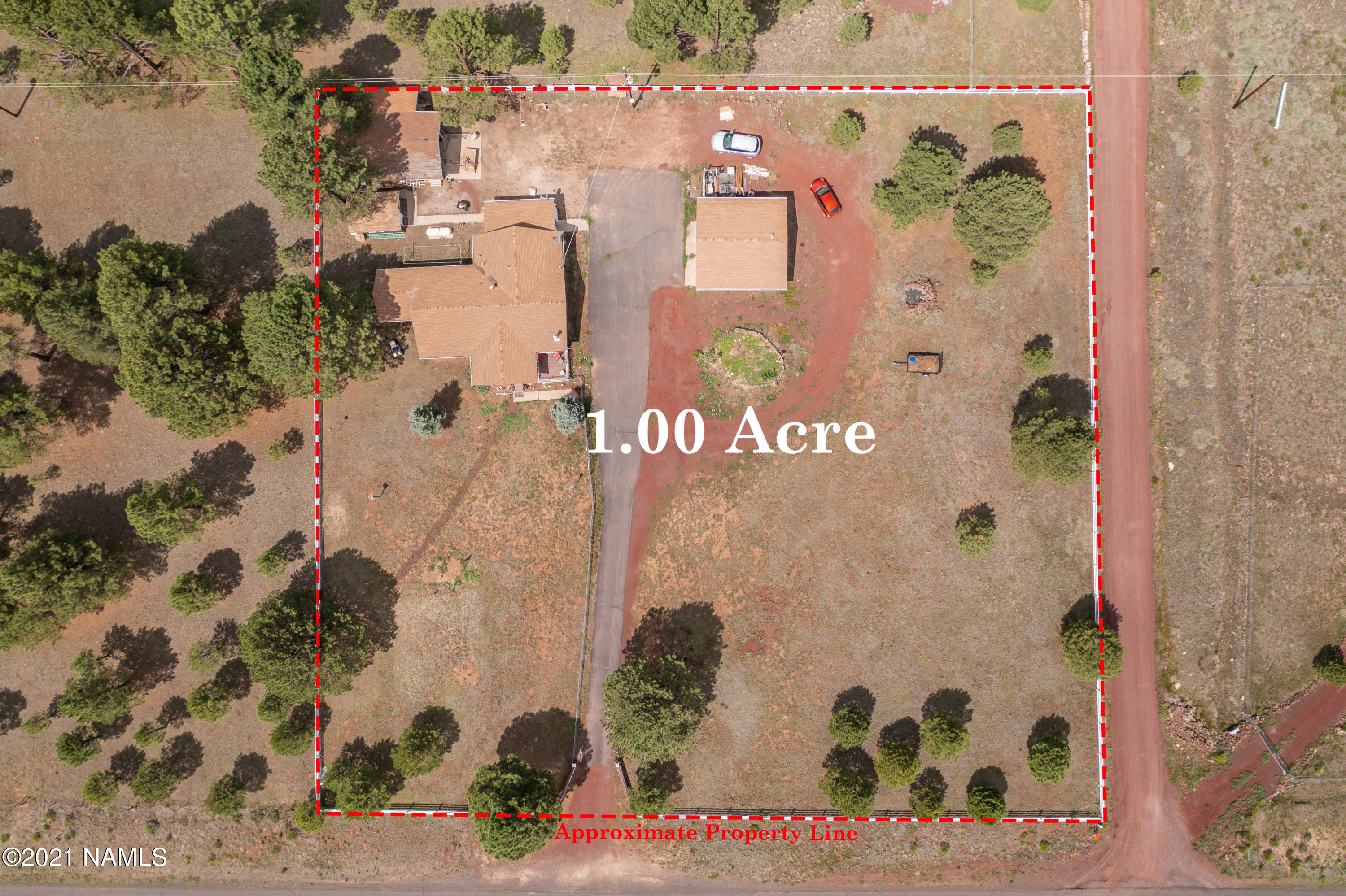 4200 North Spring Valley Road North Parks, AZ 86018 - Photo 9 of 24 1 Acre Fenced