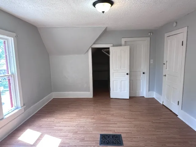 a view of storage and utility room