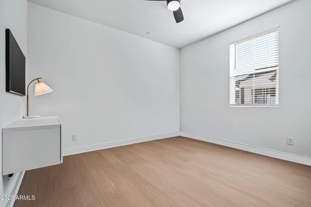 wooden floor in an empty room