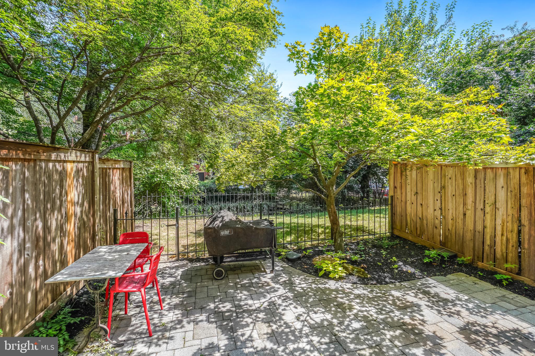 3927 Georgetown Court Northwest Washington, DC 20007 - Photo 32 of 36 Private patio
