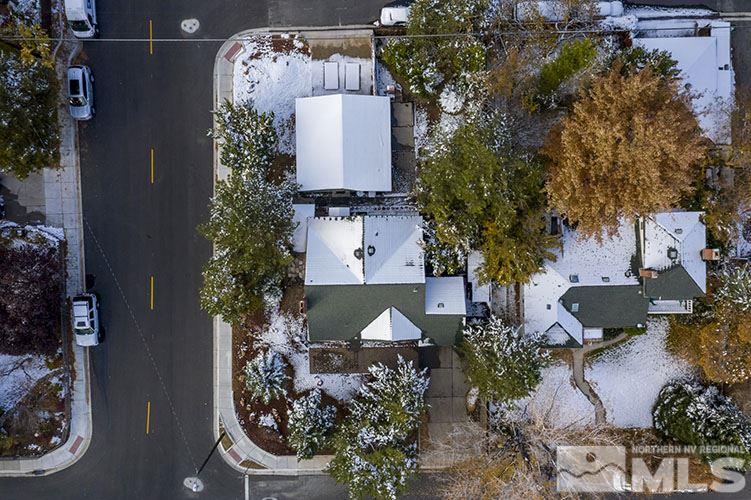 844 Whitaker Drive Reno, NV 89503 - Photo 15 of 34 an aerial view of a house with garden space and street view