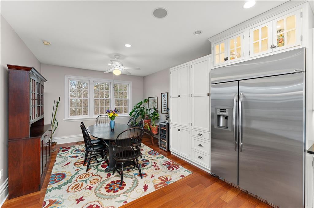 401 Redgate Road Sewickley, PA 15143 - Photo 26 of 50 a living room with furniture a large window and stainless steel appliances
