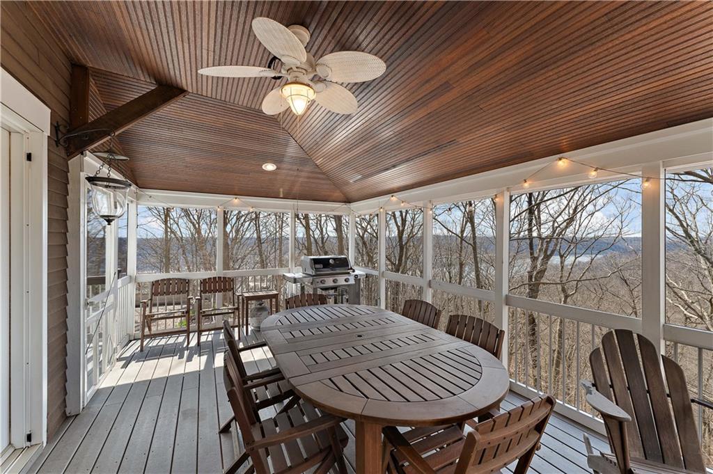 401 Redgate Road Sewickley, PA 15143 - Photo 4 of 50 a view of a patio with a table and chairs