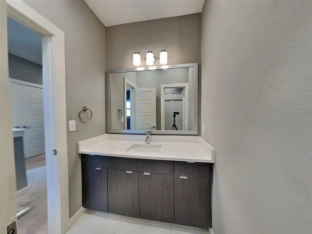 a view of a house with a garage