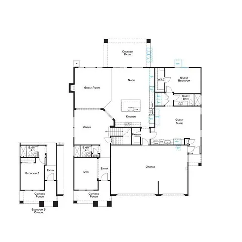 a picture of floor plan