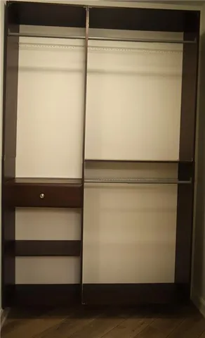 a view of closet