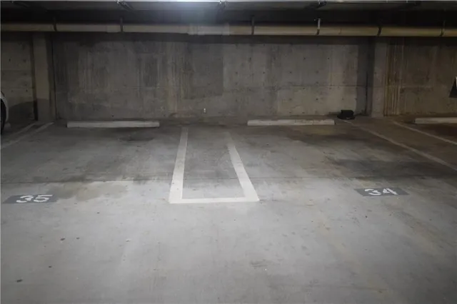 a view of room with stairs