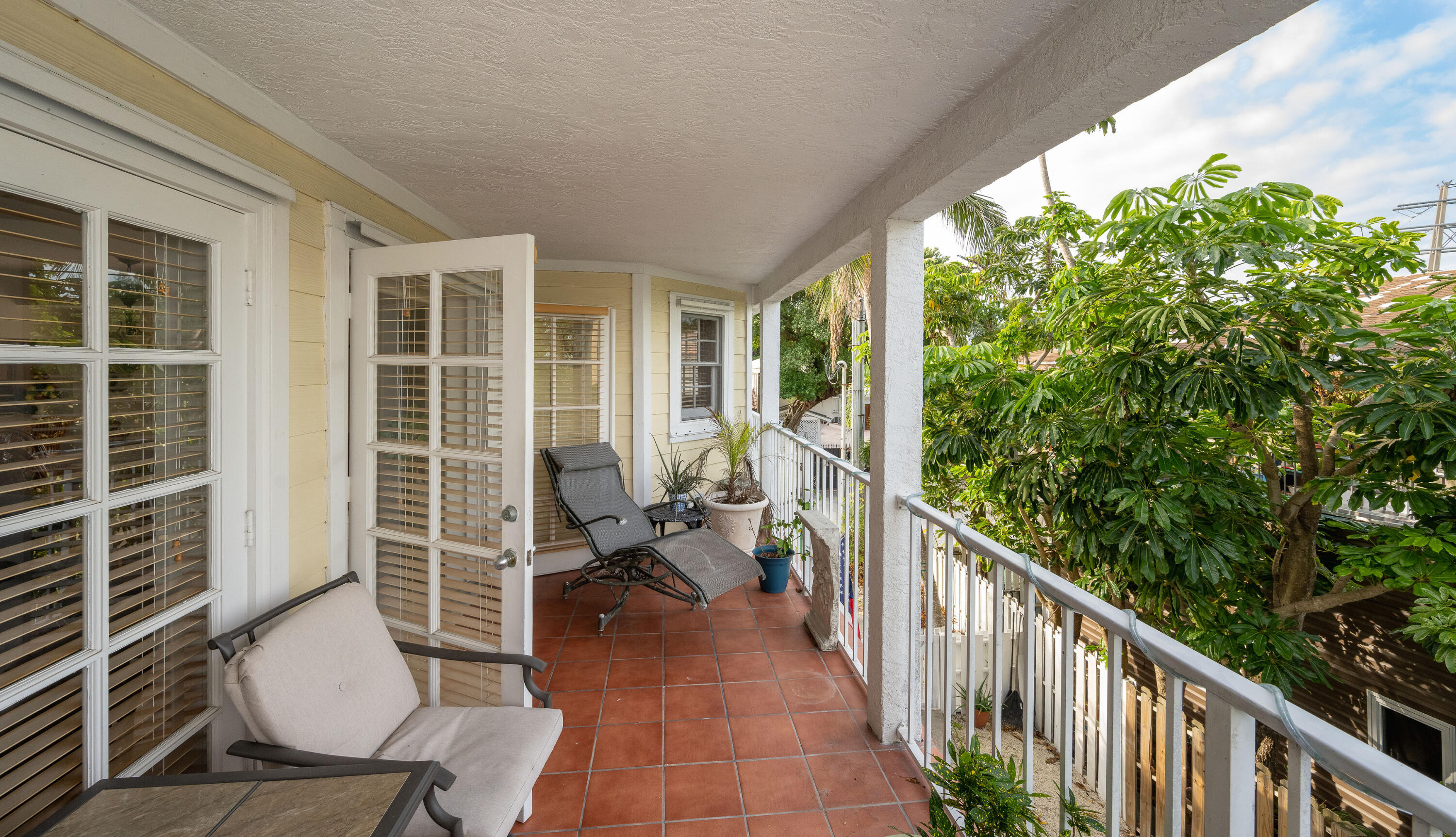 30 Hilton Haven Road, Unit 2A Key West, FL 33040 - Photo 14 of 42 a view of balcony with furniture