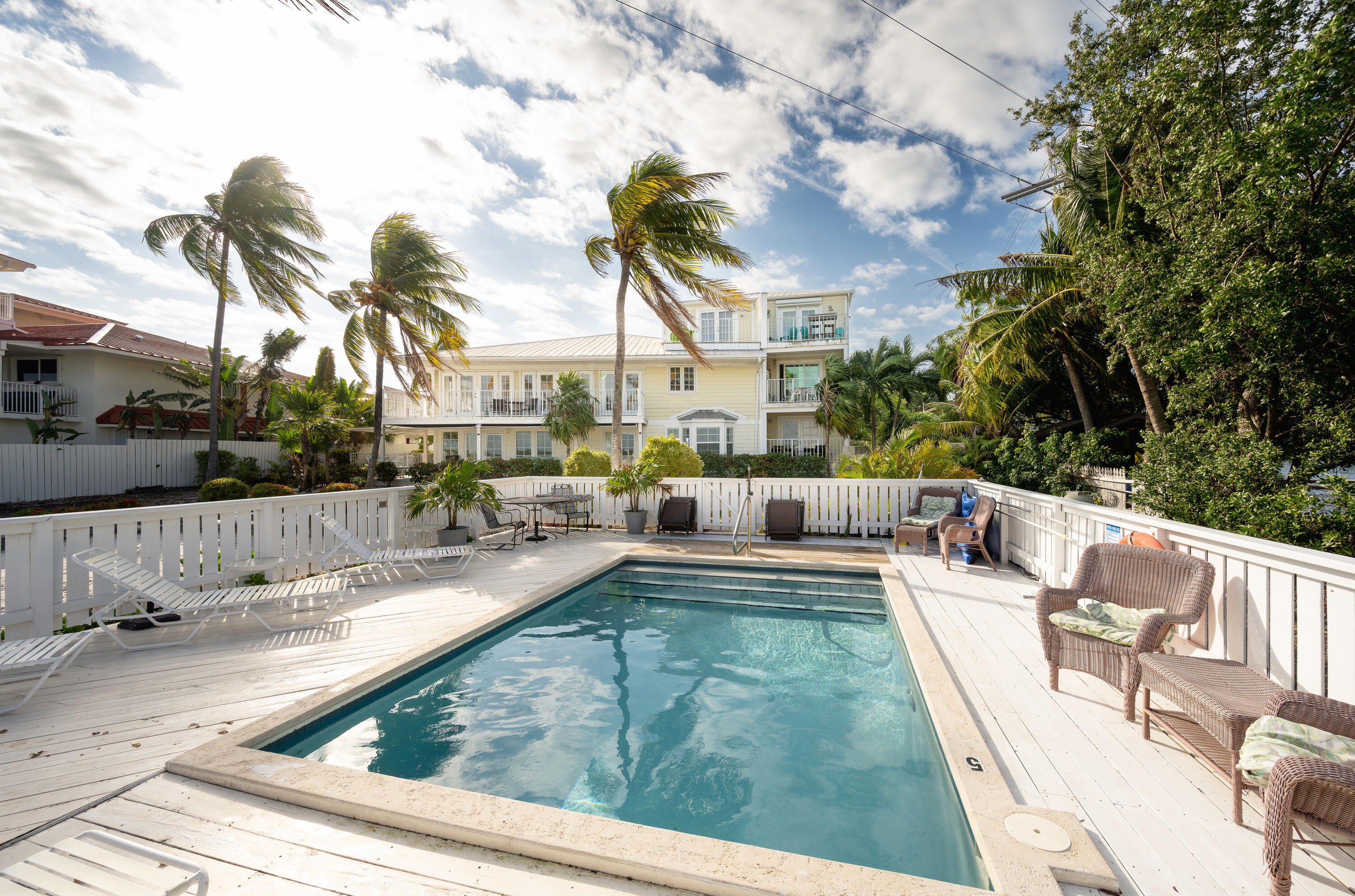 30 Hilton Haven Road, Unit 2A Key West, FL 33040 - Photo 37 of 42 a view of swimming pool with outdoor seating