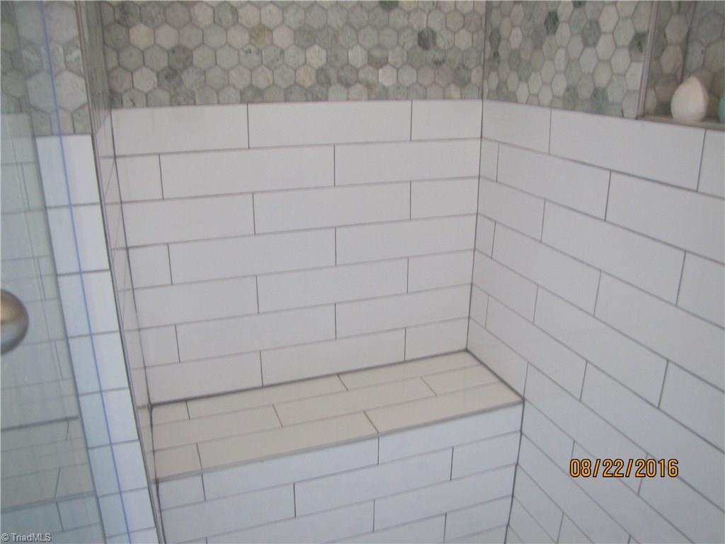 3609 Ruby Road Winston-Salem, NC 27106 - Photo 13 of 27 Master Bath: Large shower. Sliding glass door.