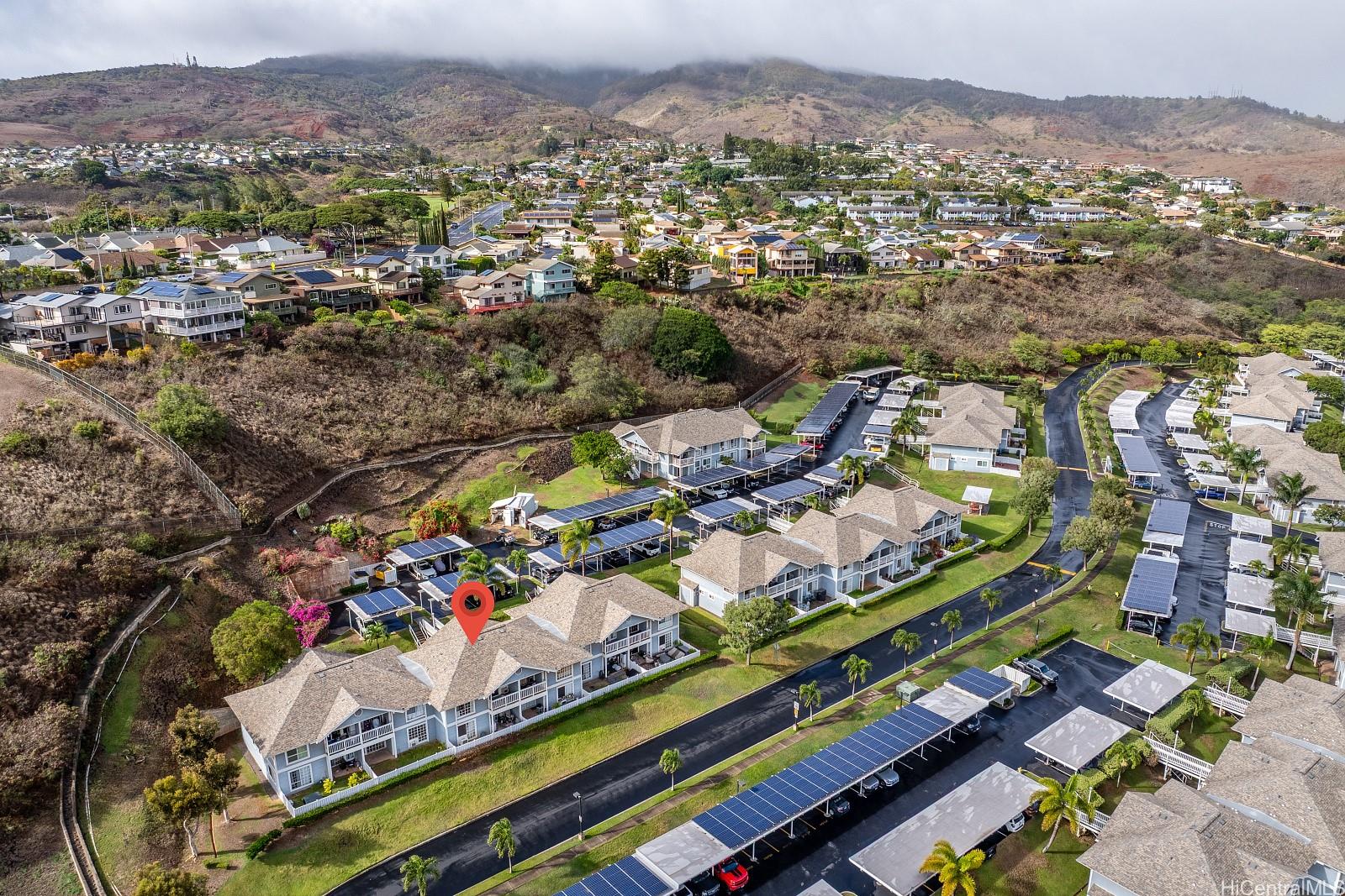 92-905 Hame Place, Unit 19203 Kapolei, HI 96707 - Photo 22 of 23 an aerial view of residential houses with outdoor space