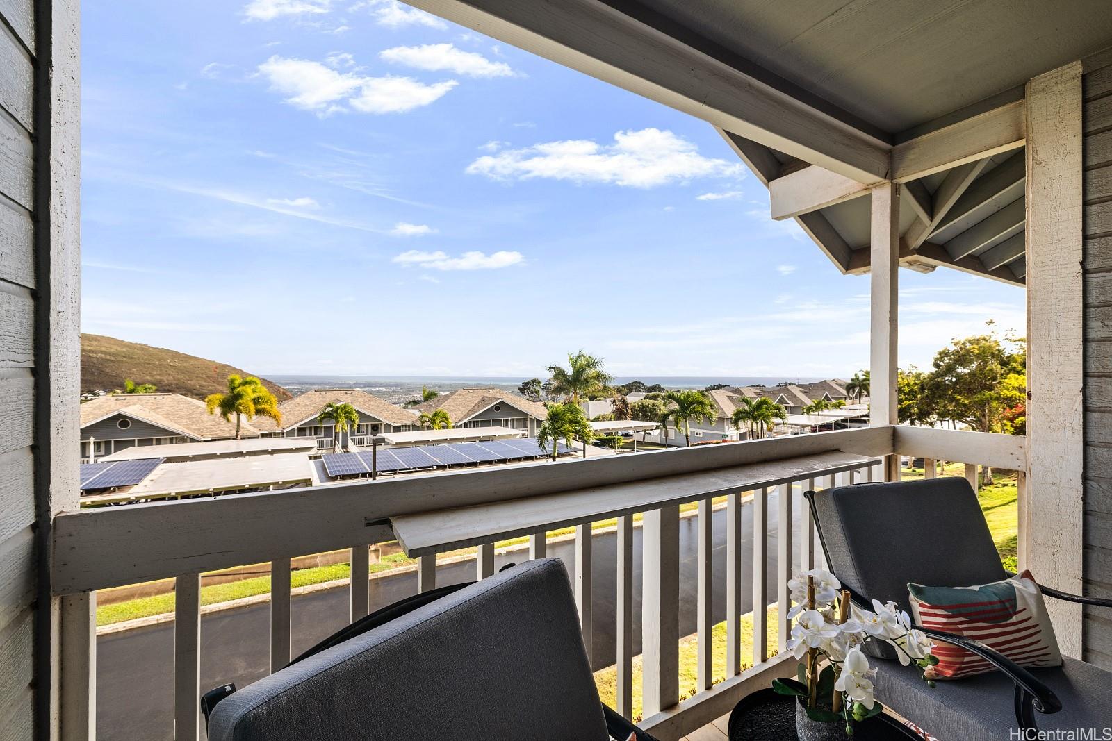 92-905 Hame Place, Unit 19203 Kapolei, HI 96707 - Photo 9 of 23 a view of a city from a balcony