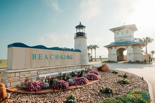 a wooden floor with some plants