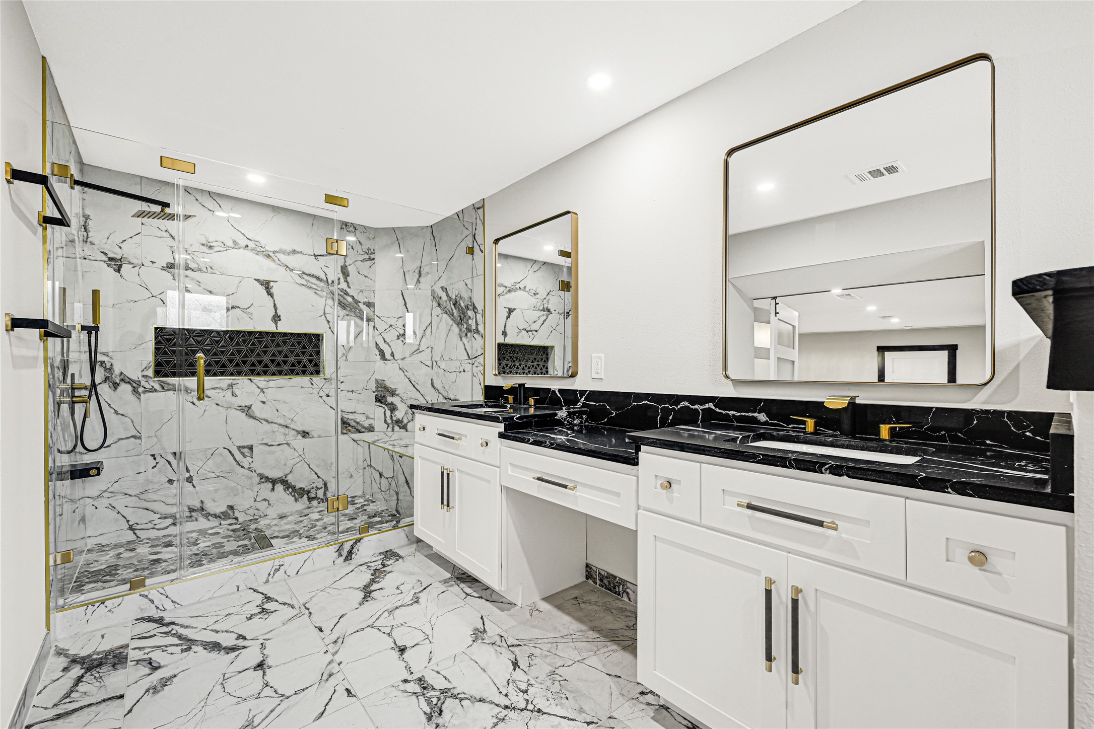 16240 2nd Street Rosharon, TX 77583 - Photo 7 of 26 a kitchen with stainless steel appliances a stove a sink and a refrigerator