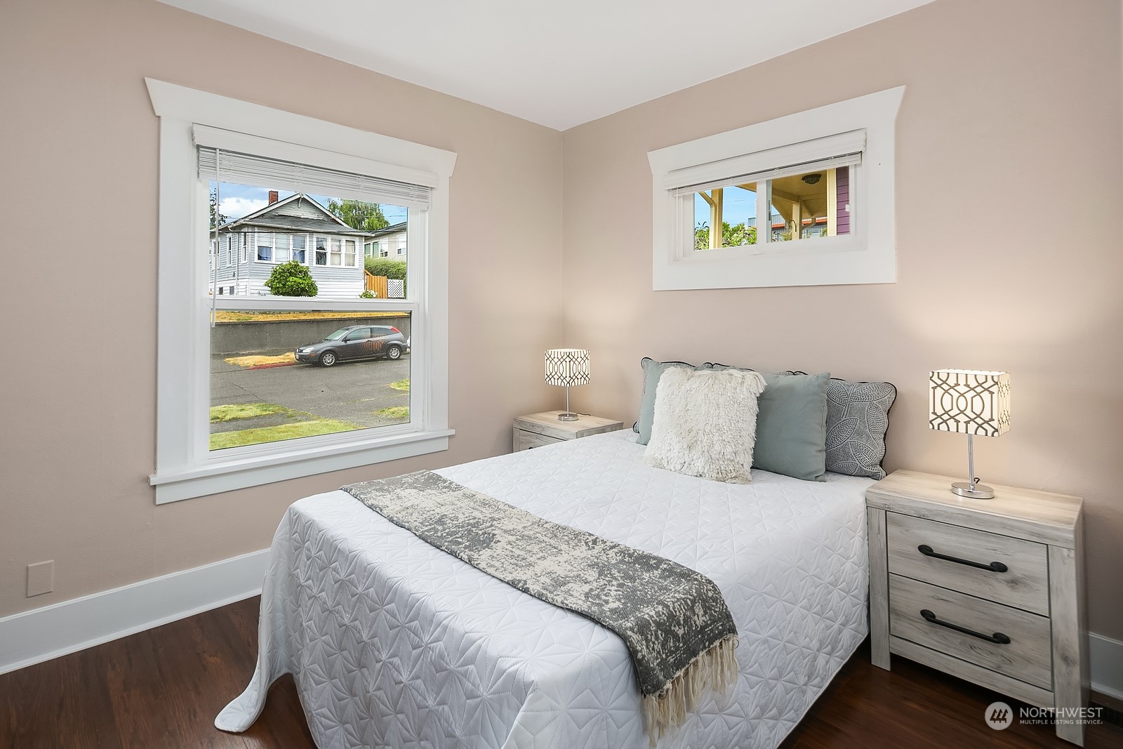 3515 Southwest Austin Street Seattle, WA 98126 - Photo 14 of 35 a bedroom with a bed and a painting on the wall