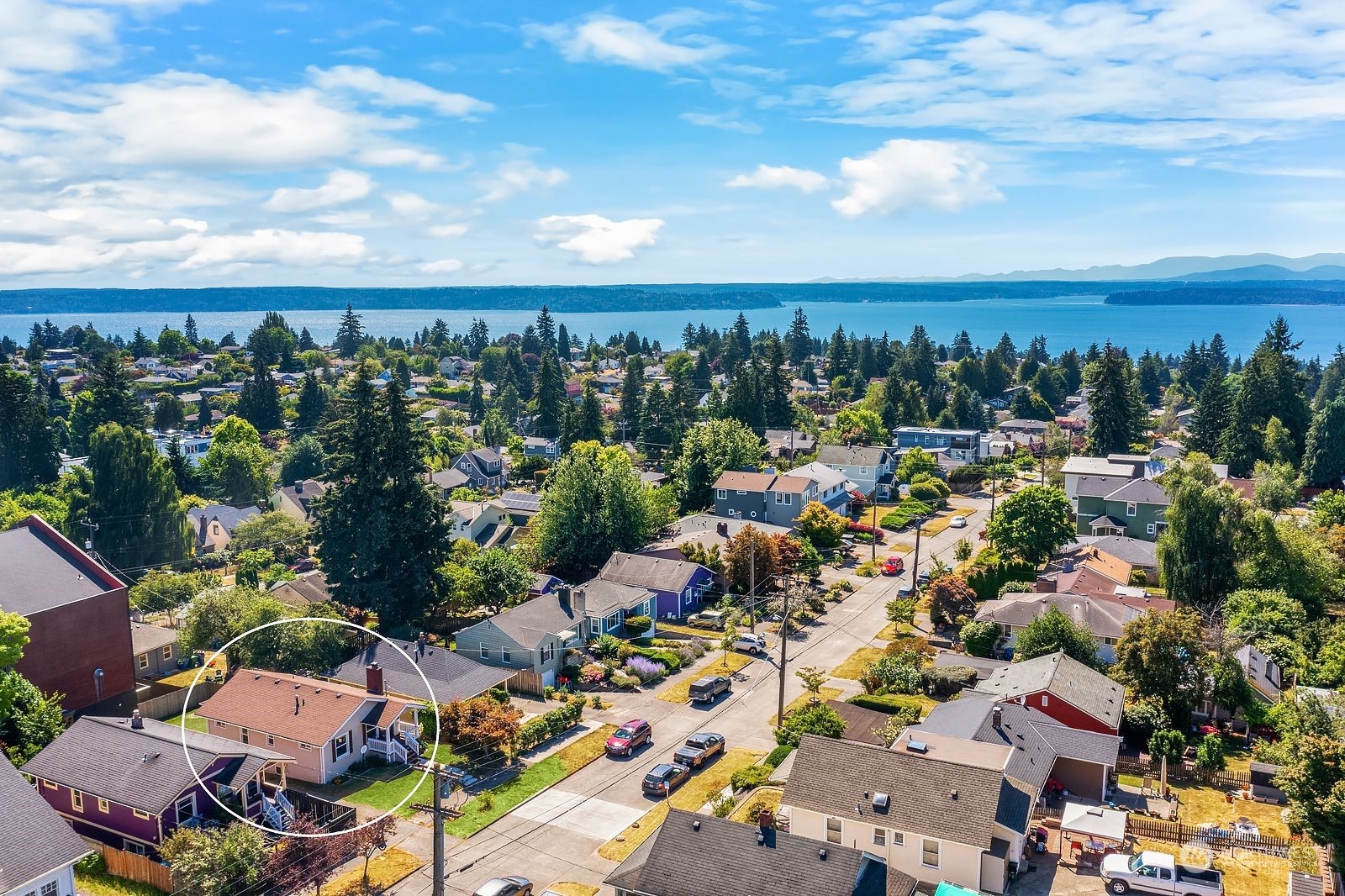 3515 Southwest Austin Street Seattle, WA 98126 - Photo 32 of 35 an aerial view of multiple house