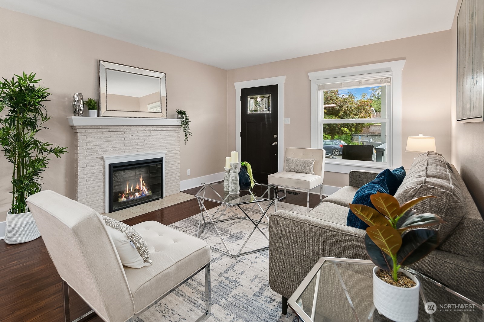 3515 Southwest Austin Street Seattle, WA 98126 - Photo 6 of 35 a living room with furniture fireplace and window