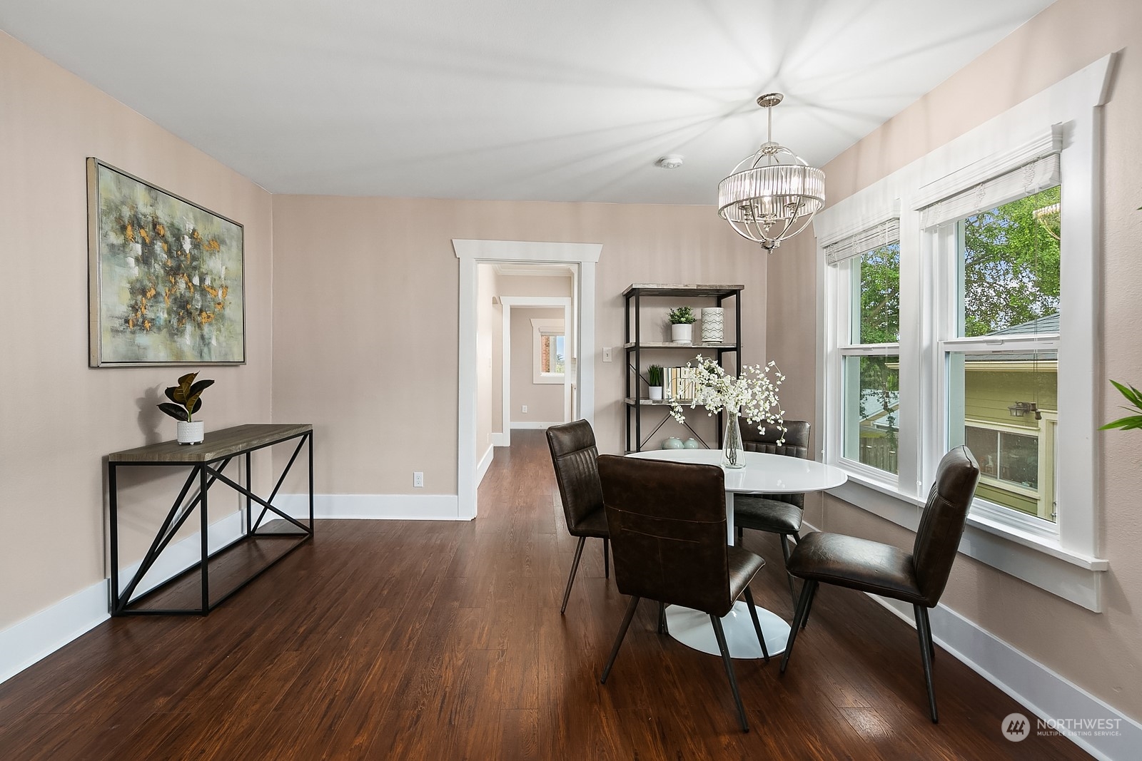 3515 Southwest Austin Street Seattle, WA 98126 - Photo 7 of 35 a view of a dining room with furniture window and wooden floor