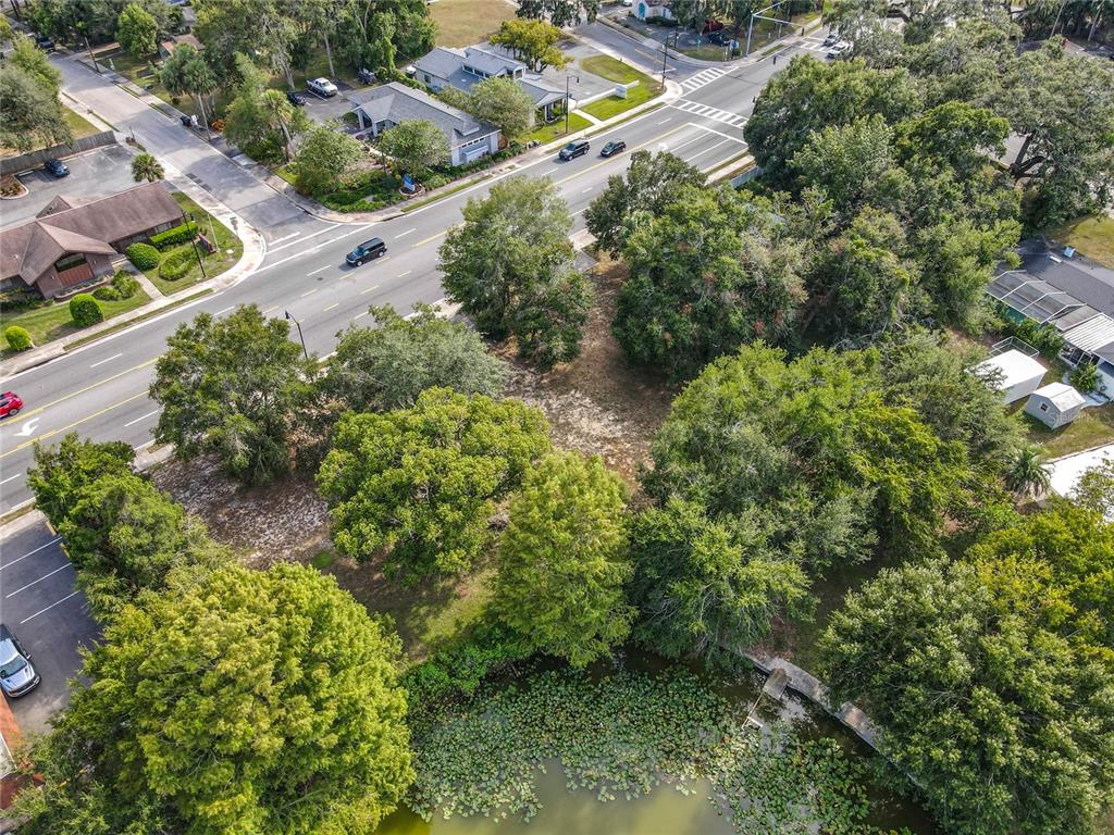 1024 West Dixie Avenue Leesburg, FL 34748 - Photo 16 of 23 an aerial view of a house with a yard