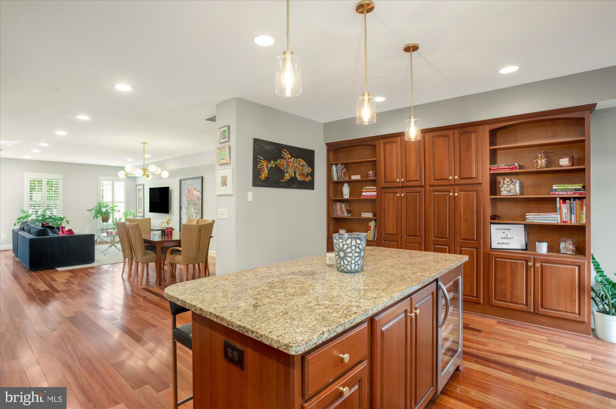 323 T Street Northwest Washington, DC 20001 - Photo 12 of 35 a kitchen with stainless steel appliances granite countertop a kitchen island a stove and a sink