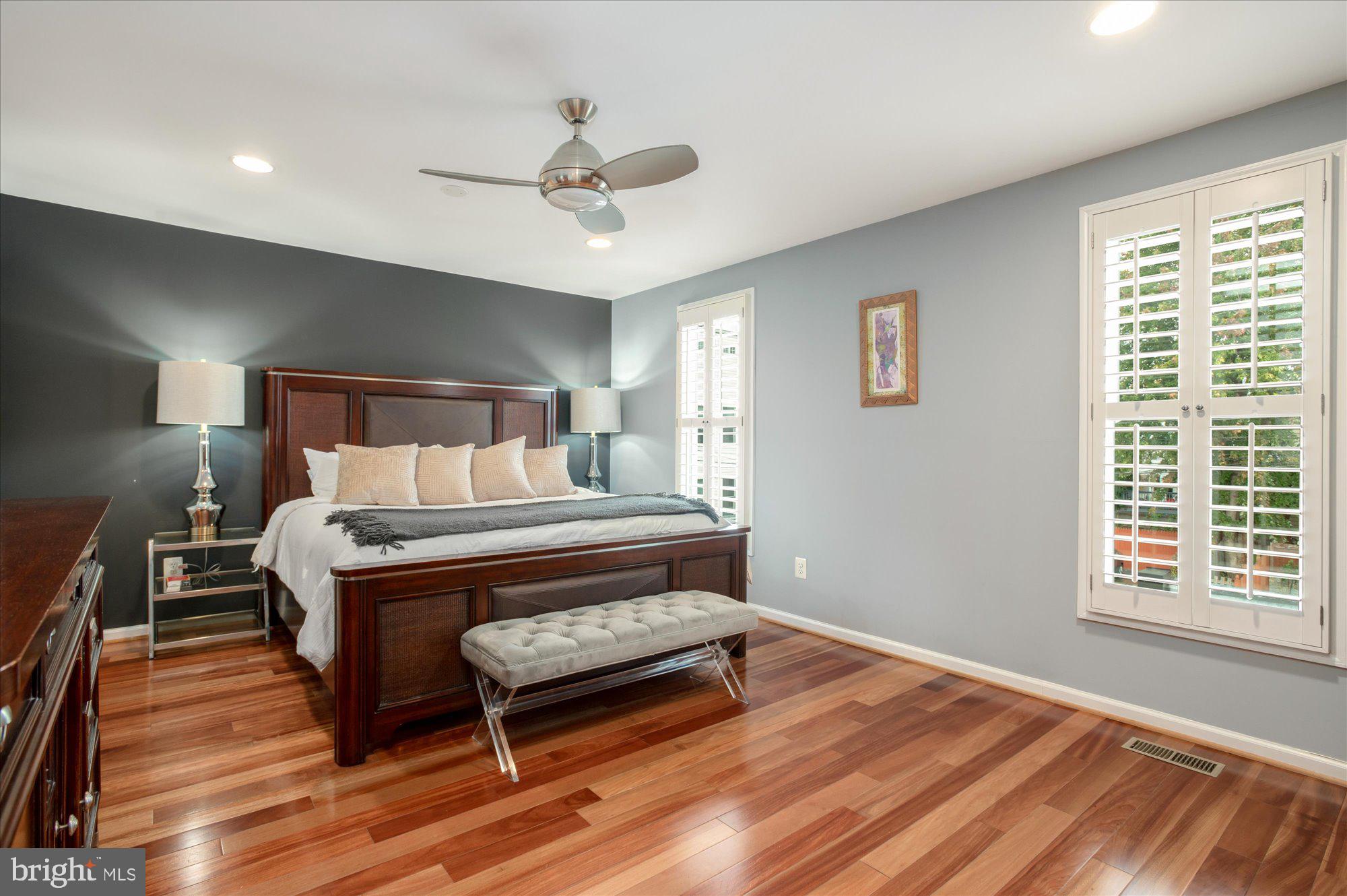 323 T Street Northwest Washington, DC 20001 - Photo 15 of 35 a bedroom with a bed and a window