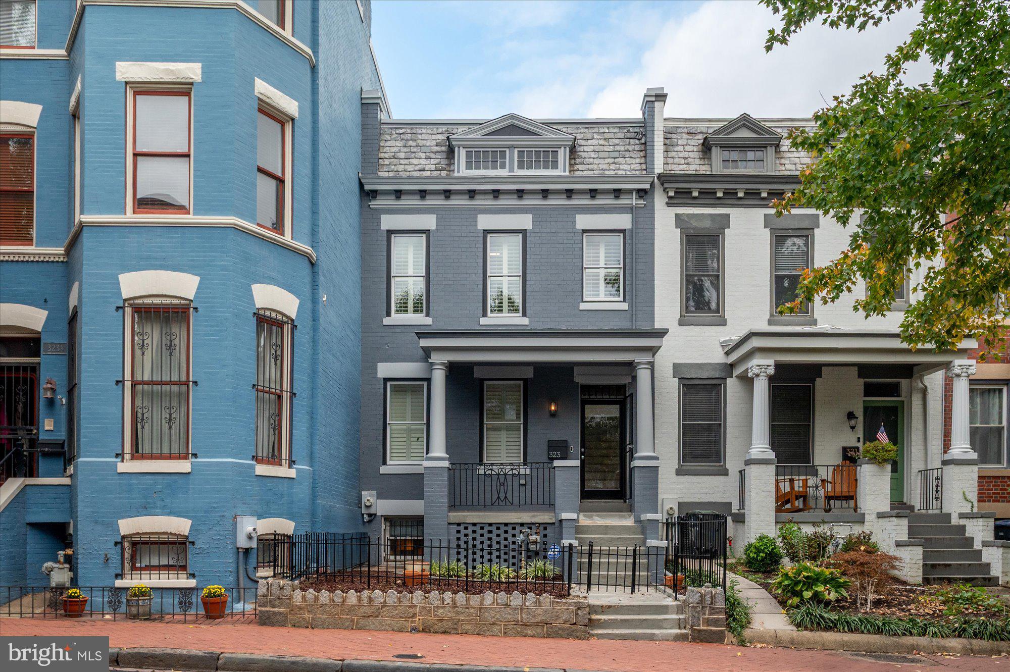 323 T Street Northwest Washington, DC 20001 - Photo 2 of 35 a front view of a multi story building