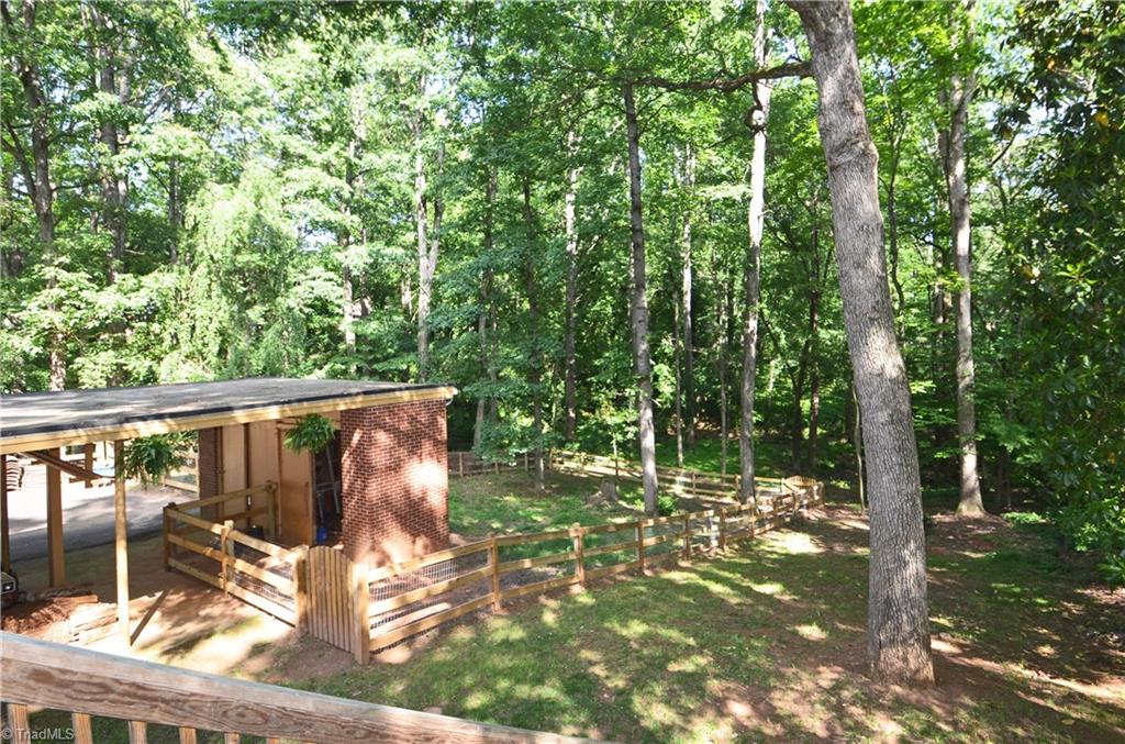 1025 Huntingdon Road Winston-Salem, NC 27104 - Photo 24 of 26 Partially fenced back yard.