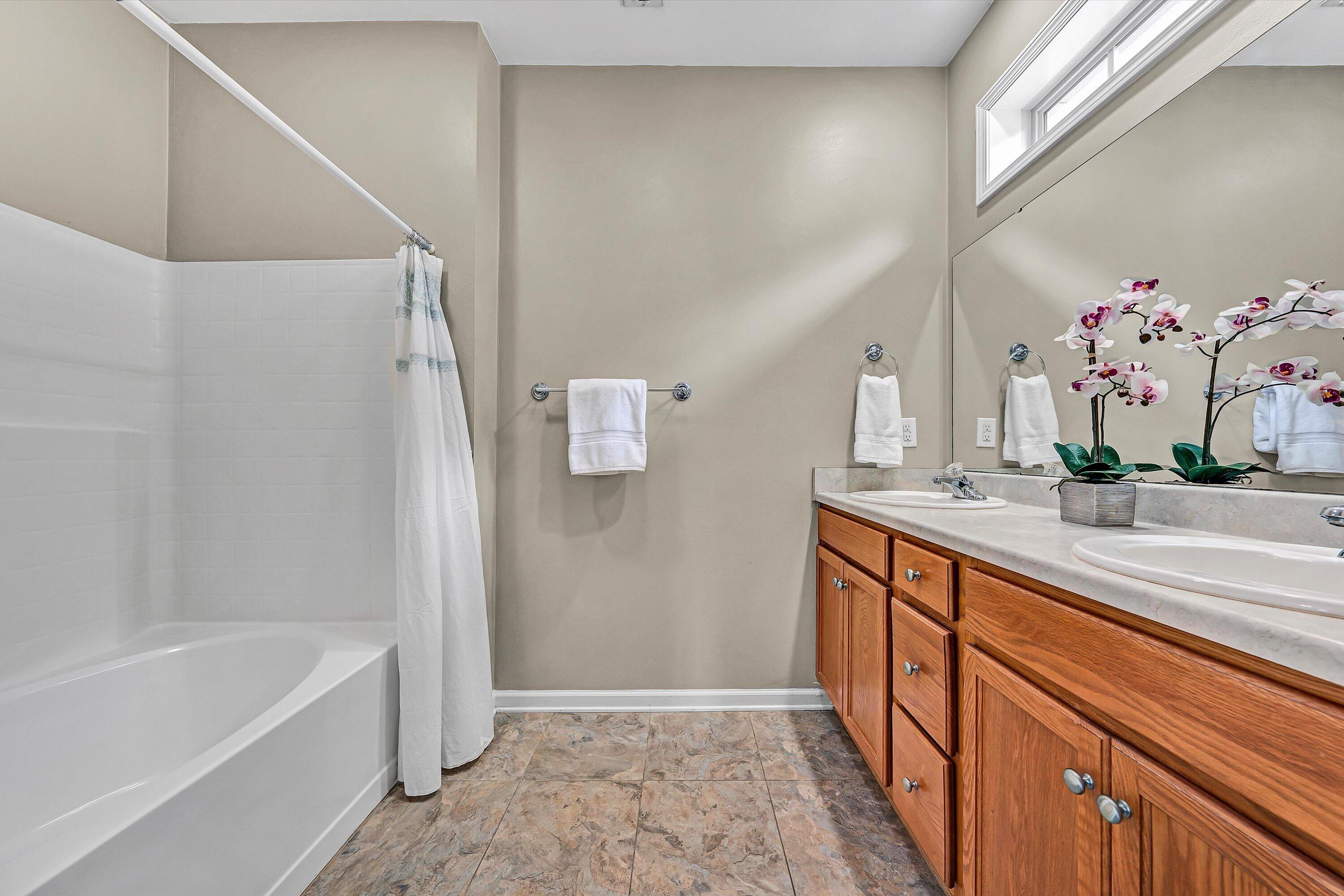 1365 Aarons Run Circle Salem, VA 24153 - Photo 20 of 35 a bathroom with a tub sink and mirror