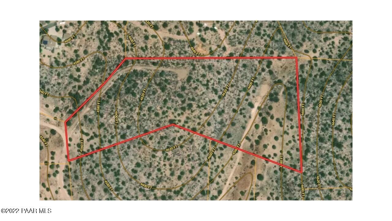 Tbd East Prescott Ranch Road Paulden, AZ 86334 - Photo 18 of 19 Contour Lines